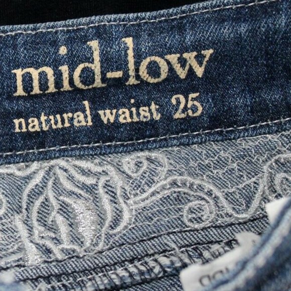 Zenim Denim Jr/ Misses Capri Jean Size 0 - Picture 7 of 13